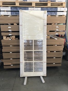 фото дверь белая филенчатая swedoor by jeld-wen style 2, м9*21, левая, №8