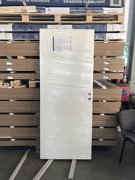 фото дверь белая гладкая swedoor by jeld-wen easy 201, м9*21, №20