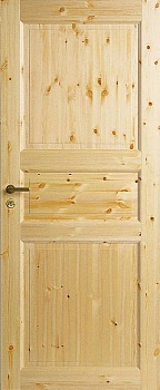 фото дверь сосновая swedoor by jeld-wen tradition 51, прозрачный лак