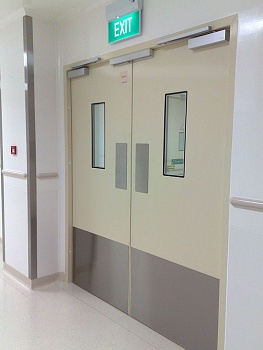 Медицинская дверь для чистых помещений SD С-Type