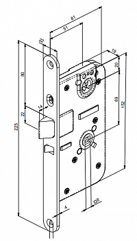 ABLOY  LE181 ONE FIT 