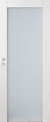 Дверь белая массивная SWEDOOR by Jeld-Wen Unique 500 фотография
