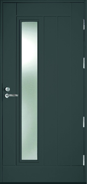 UOL12 Thermo KASKI со стеклом, Серая, 10*23, ПРАВАЯ, 8765