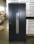 Теплая входная дверь SWEDOOR by Jeld-Wen Function F2050 W28, двухцветная окраска, тёмно-серая снаружи, внутри белая, М10*23, ПРАВАЯ, замок LC102, №14