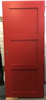 фото дверь swedoor by jeld-wen unique 505, цвет красный ncs s 2570-y90r, м9*21, №30