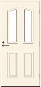 фото теплая входная дверь swedoor by jeld-wen classic rossini eco