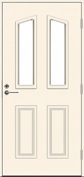 фото теплая входная дверь swedoor by jeld-wen classic rossini eco