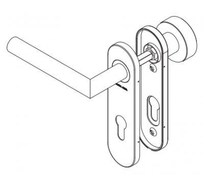  ASSA ABLOY AHW700LKPZ/L ()