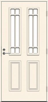 фото теплая входная дверь swedoor by jeld-wen classic debussy eco
