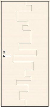 фото теплая входная дверь swedoor by jeld-wen character pictor eco