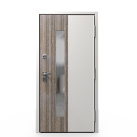 Входные двери NORD 85 остекленные