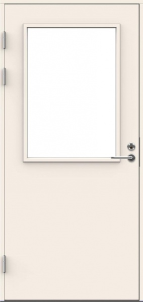 Дверь входная террасная SWEDOOR by Jeld-Wen PO2090 W12, M9x21, Левая, Белый NCS S 0502-Y