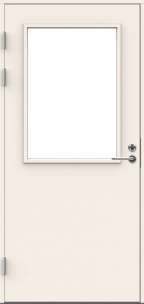 Дверь входная террасная SWEDOOR by Jeld-Wen PO2090 W12, M9x21, Левая, Белый NCS S 0502-Y