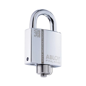 Всепогодный навесной замок Abloy (Аблой) PLM340, дужка 10 мм