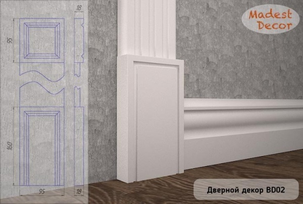 Дверной декор BD02 фотография