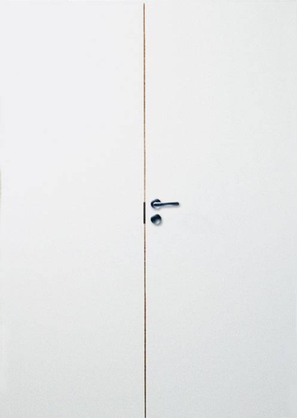 фото дверь гладкая swedoor by jeld-wen easy 201 двустворчатая