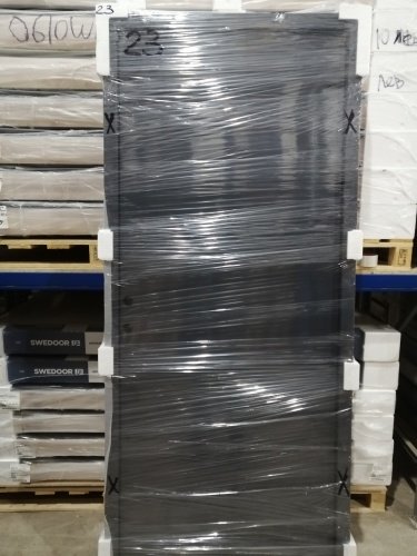 УЦЕНКА (№23) UO1 (O1T1023GL2) Thermo KASKI глухая, Серая RR23, 10*23, ЛЕВАЯ, замок LC200