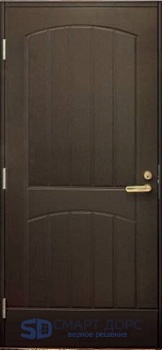 Теплая финская входная дверь SWEDOOR by Jeld-Wen Function F2000, коричневая (цвет RR32)