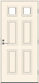 фото теплая входная дверь swedoor by jeld-wen classic scarlatti eco