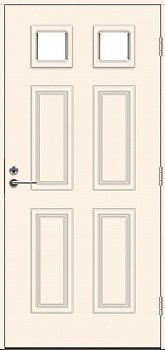 фото теплая входная дверь swedoor by jeld-wen classic scarlatti eco