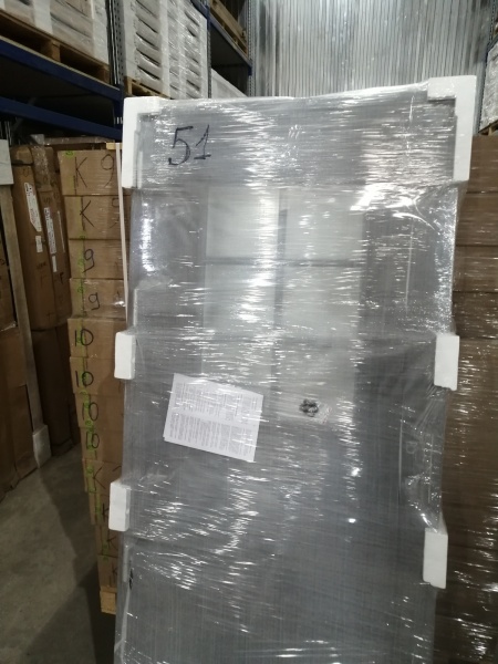 УЦЕНКА (№51) UOL13 Thermo KASKI со стеклом, серая RR23, 10*21, ЛЕВ, замок  LC200