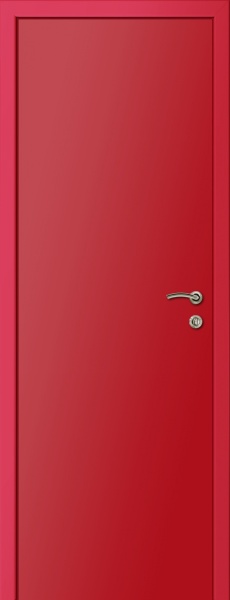 Дверь Капелли Multicolor ДГ, M8x21, RAL3020 - красный