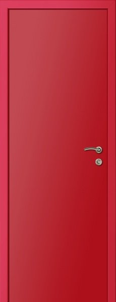 Дверь Капелли Multicolor ДГ, M8x21, RAL3020 - красный
