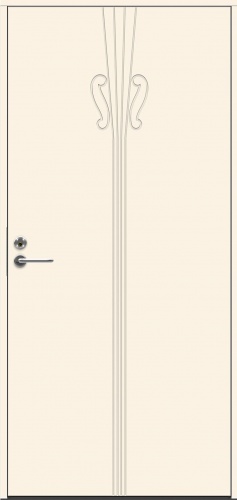  Теплая входная дверь SWEDOOR by Jeld-Wen Character Note Eco, М10x21, Правая