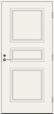 Теплая входная дверь SWEDOOR by Jeld-Wen Classic Puccini Eco, lc200, М9*21, левая фотография