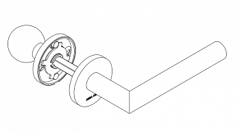 Ручка ASSA ABLOY AHW500LK00/R (правая)