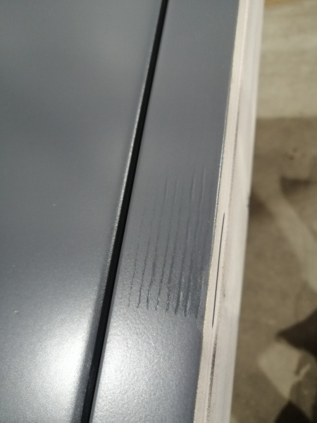 УЦЕНКА (№23) UO1 (O1T1023GL2) Thermo KASKI глухая, Серая RR23, 10*23, ЛЕВАЯ, замок LC200