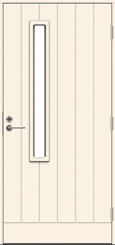 Теплая входная дверь SWEDOOR by Jeld-Wen Function Adria Eco, М10x21, Правая