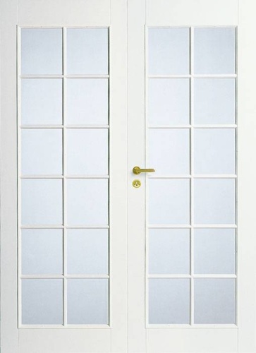 Дверь филенчатая SWEDOOR by Jeld-Wen Style 20, двустворчатая, M15x21