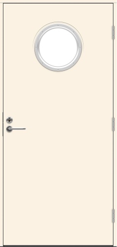  Теплая входная дверь SWEDOOR by Jeld-Wen Function Hudson Eco, М10x21, Правая