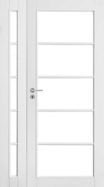 Дверь белая массивная SWEDOOR by Jeld-Wen Craft 129 + расширение, M12(9+3)х21, Белый NCS S 0502-Y