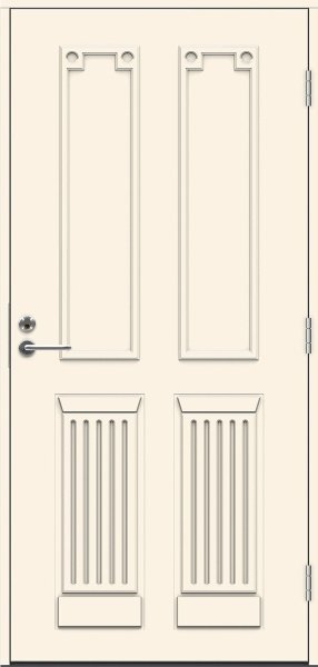 Теплая входная дверь SWEDOOR by Jeld-Wen Classic Casella Eco, M10x21, Правая