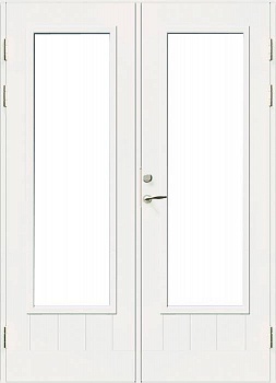 фото дверь входная террасная swedoor by jeld-wen po1894 w18, двустворчатая