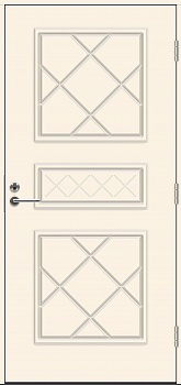 фото теплая входная дверь swedoor by jeld-wen classic sousa eco