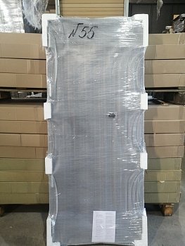 УЦЕНКА (№55) UO1 KASKI глухая, Коричневая RR32, 9*21, ЛЕВАЯ, замок ASSA 8765