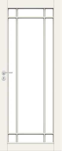 Дверь Nord Fin Doors модель 134, Белый NCS S 0502-Y, M10x21, Универсальная