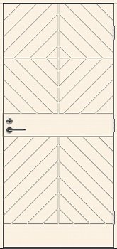 фото теплая входная дверь swedoor by jeld-wen classic grieg eco