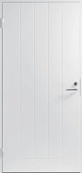 Теплая финская входная дверь SWEDOOR by Jeld-Wen Basic B0010, белая