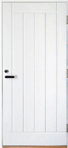  Дверь входная Kaski VO2, белая, M9x21, Правая