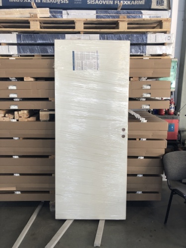 Дверь белая гладкая SWEDOOR by Jeld-Wen Easy 201, М9*21, №20 фотография