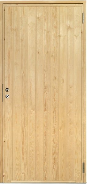 Дверь входная сосновая Kaski MO4A, 9*21, правое