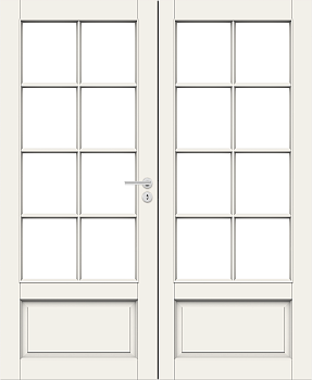 фото дверь nfd модель 104 pari двухстворчатая