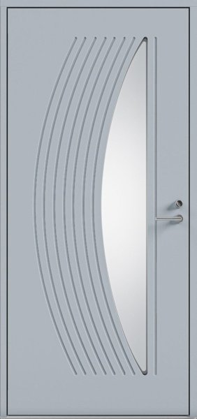 Дверь входная Kaski Future Talita Thermo, Белый NCS S 0502-Y, 10*21, левое