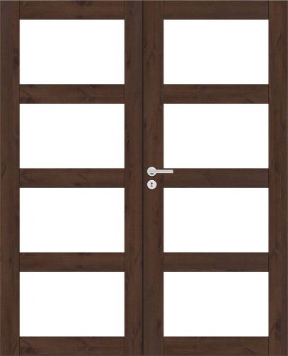 фото дверь swedoor by jeld-wen unique rustic 348, двустворчатая