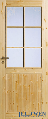  Дверь сосновая SWEDOOR by Jeld-Wen Tradition 52, без лака, M7x21, Правая