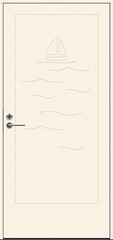 фото теплая входная дверь swedoor by jeld-wen character ponto eco